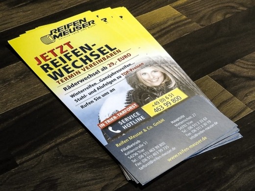 Reifen Meuser GmbH - Flyer