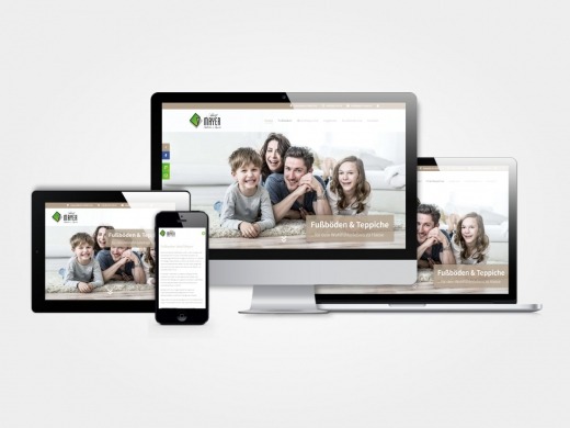 Teppich Mayer - Website Relaunch